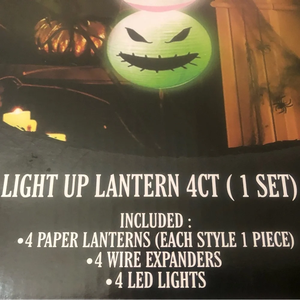 Light Up Lantern (4 count)